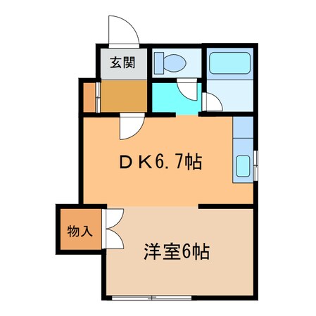 あんだﾏﾝｼｮﾝの物件間取画像